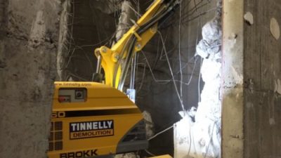 John Tinnelly & Sons Ltd Purchase their 3rd Brokk Robotic machine   2