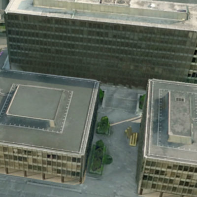 Miesian Plaza, Baggot Street, Dublin