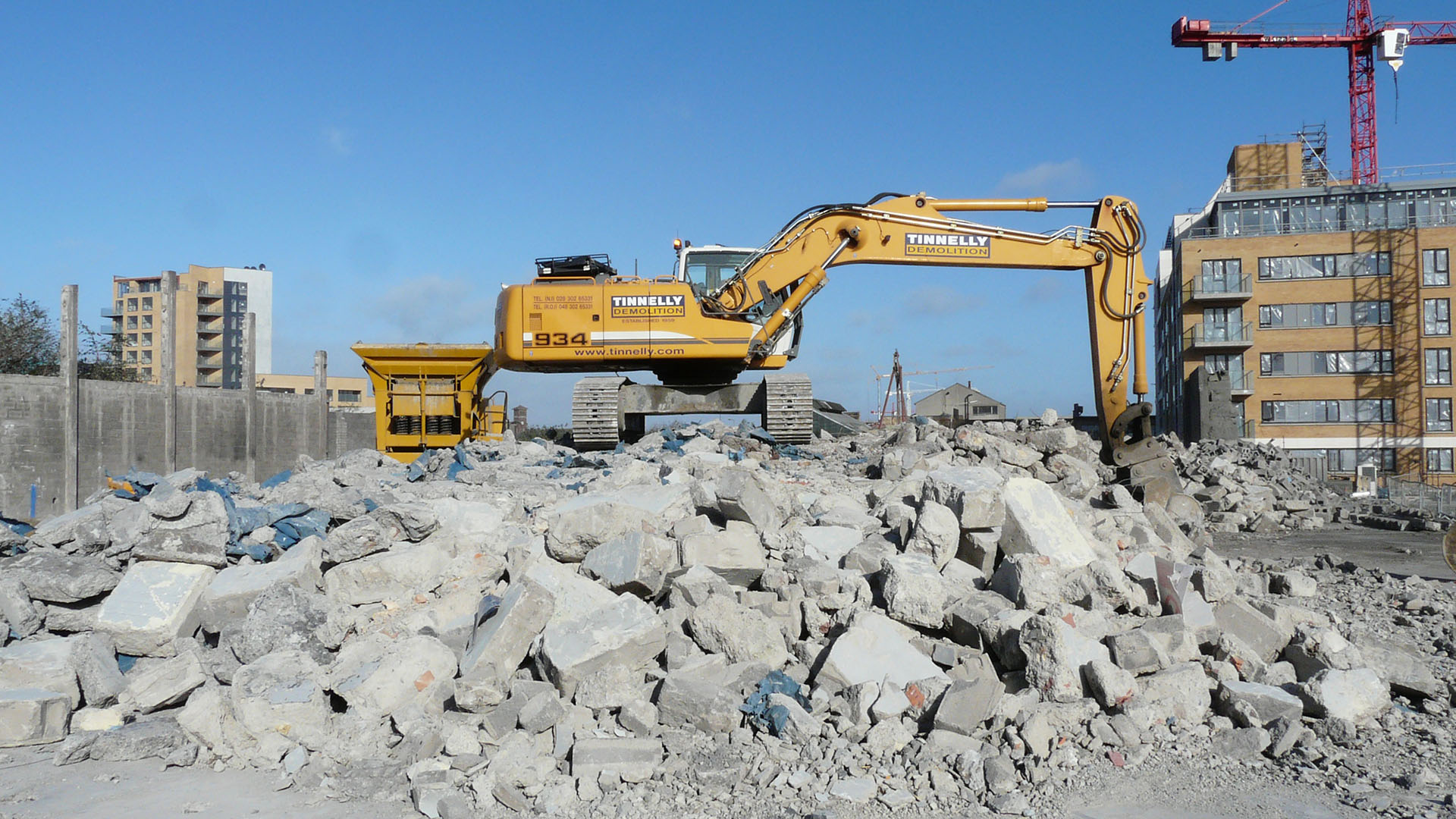 Concrete Recycling / Crushing - Tinnelly Group