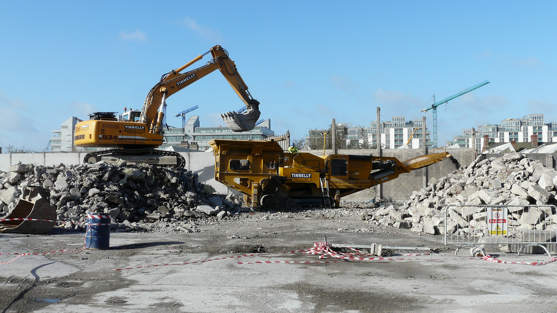 Concrete Recycling / Crushing - Tinnelly Group