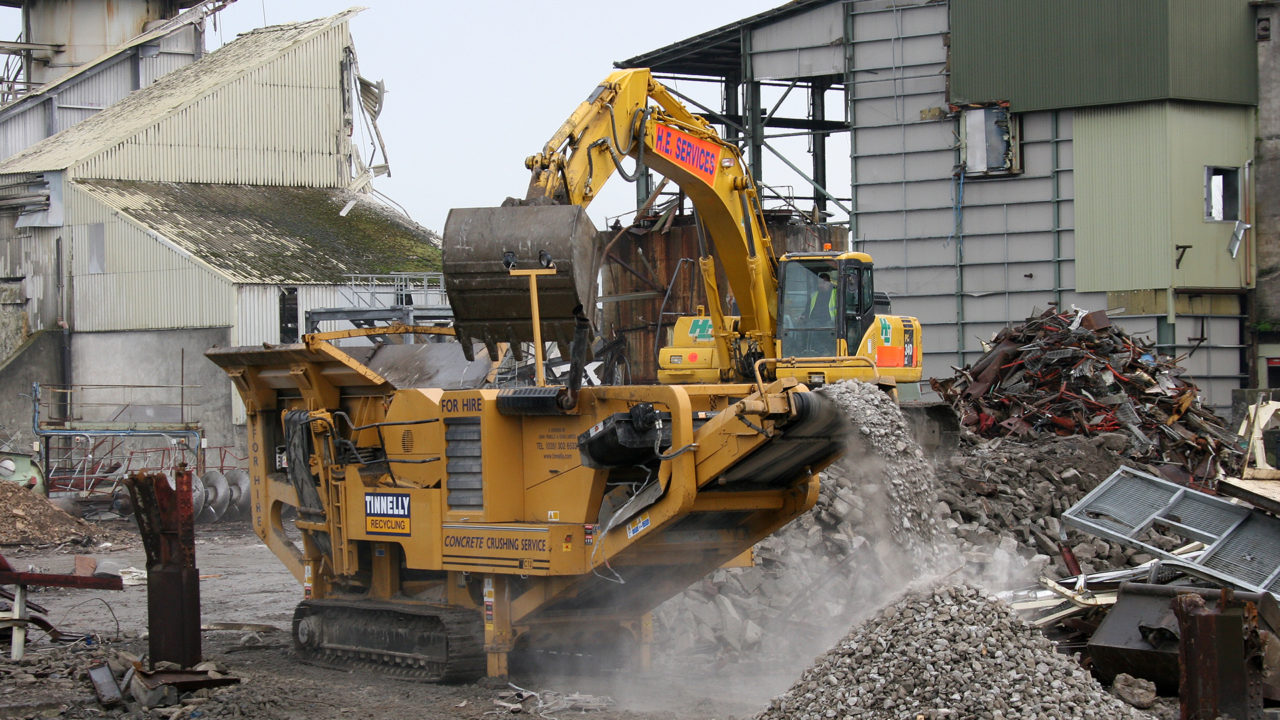 Concrete Recycling / Crushing Tinnelly Group