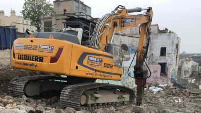 Dun Laoighaire Baths   Mechanical Demolition 3