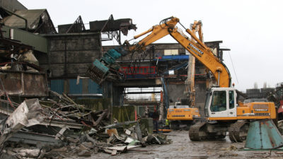 Irish Sugar mechancial demolition 2